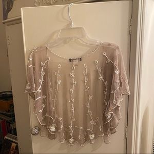 Stunning Beaded Cape